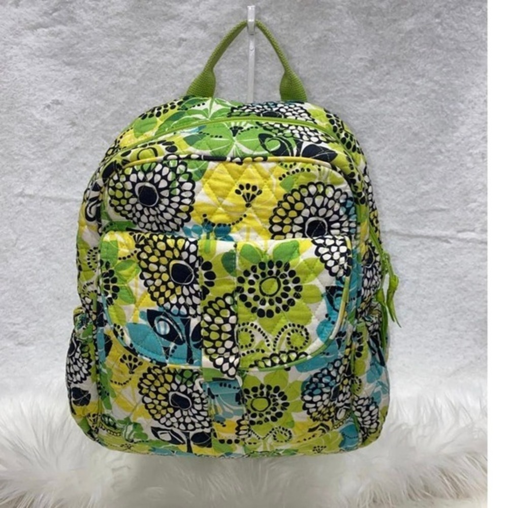 Vera Bradley - Spring Backpack / Work Bag / Laptop Case / Baby Bag / Like New!
